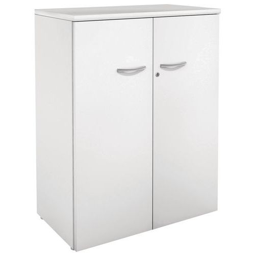 Armadio medio 2 ante grigio 80x48x104cm,