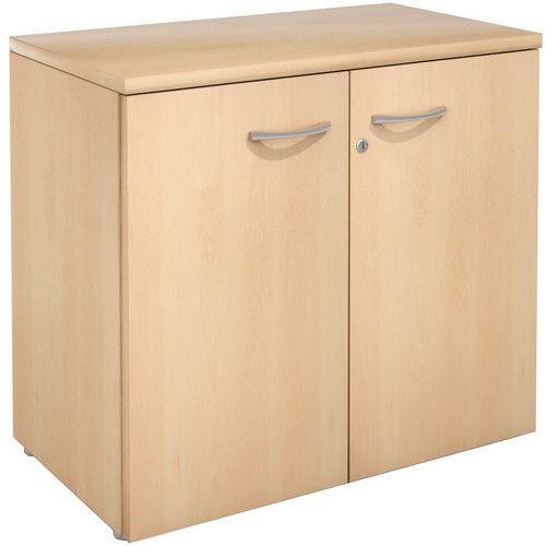 Armadio basso 2 ante faggio 80x48x72cm,