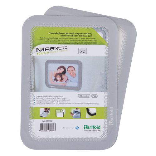 CF.2 MAGNETO adesivo A6 SILVER,