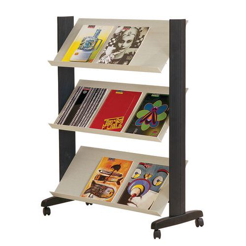 large 5 ripiani 255.02 grigio,