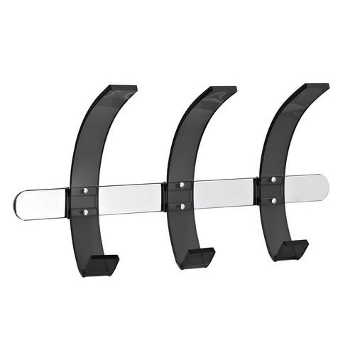 appendiabiti a muro 3ganci fume',