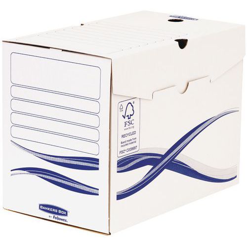 Scatola per archivio di base Bankers Box A4 - Dorso da 20cm,