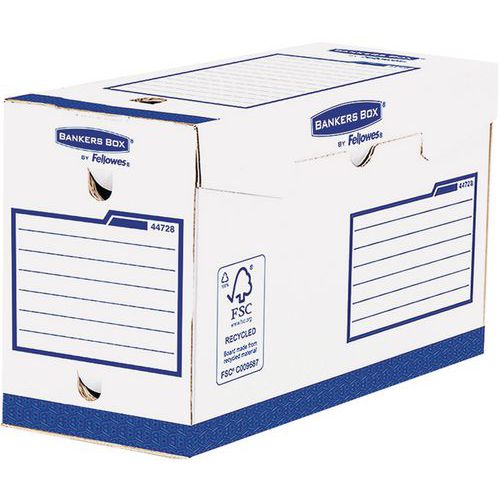 Scatola per archivio Bankers Box imp pes A4+ Dorso da 15cm,