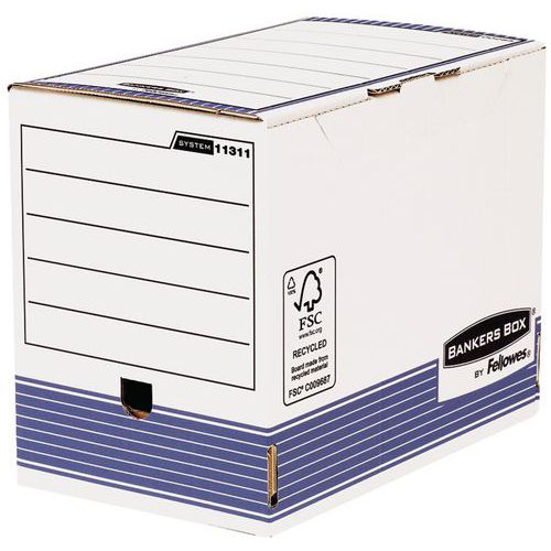 Scatola per archivio automat Bankers Box A4+ - Dorso da 20cm,