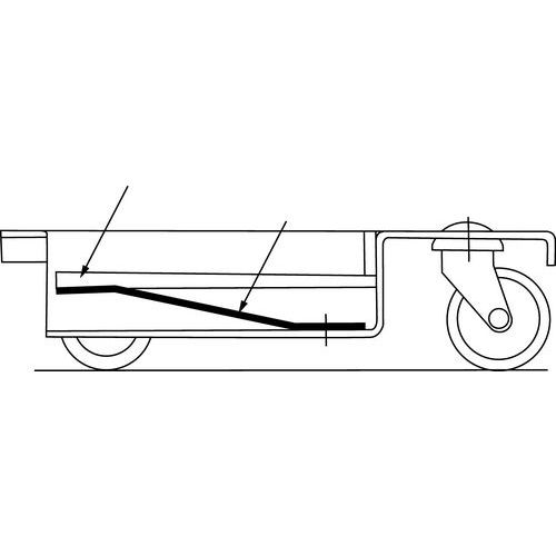 piano con molla a balestra