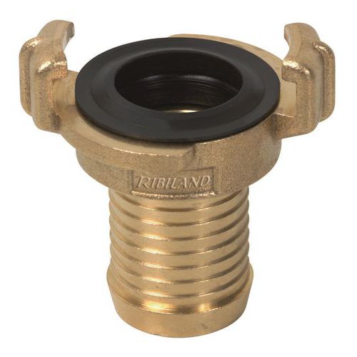 Raccordo rapido in ottone scanalato 3/4 Ø 19 mm,