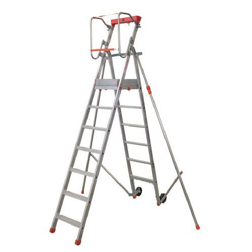 Piattaforma di lavoro - 7 gradini,