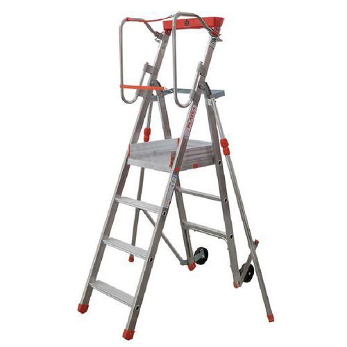 Piattaforma di lavoro - 4 gradini,