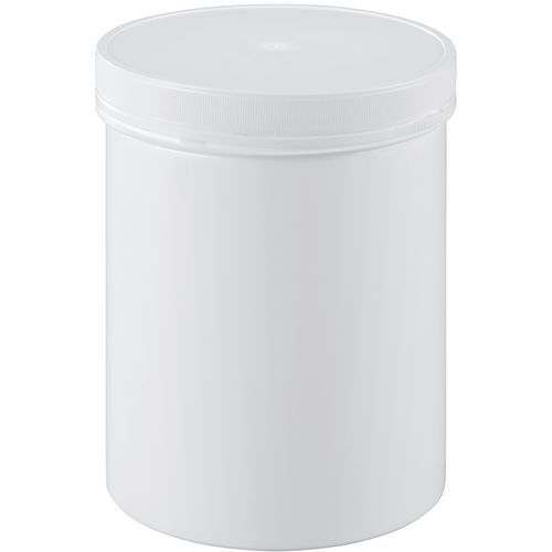 Barattolo 1250 mL cilindrico - Coperchio a vite inviolabile,
