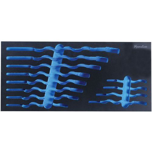 Modulo vuoto per 12 chiavi misti 1/3,