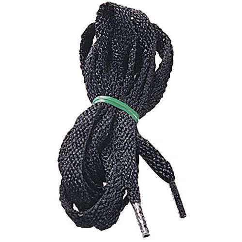 Paio di lacci marrone 0,9 m poliammide nero,