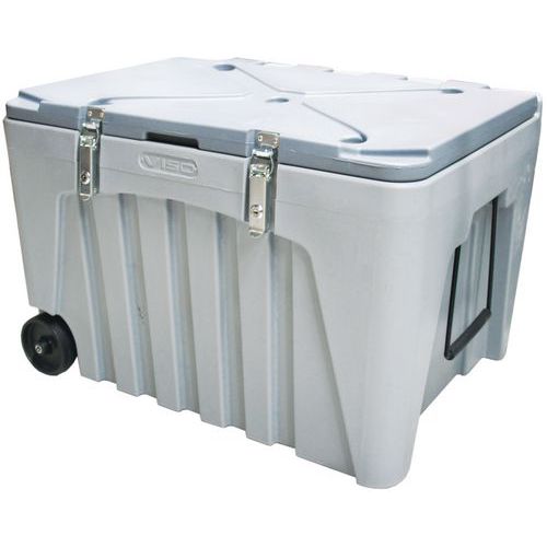 Cassa per uso industriale 131L con ruote,