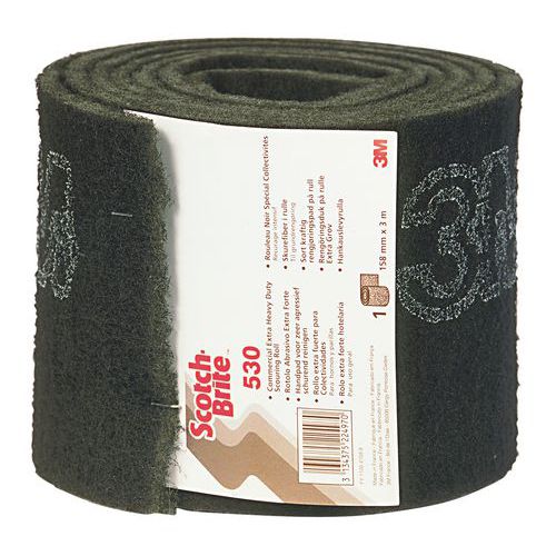 Rotolo Abrasivo Nero Scotch Brite,