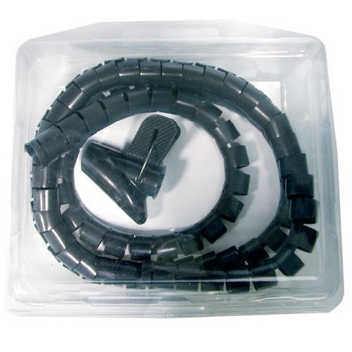 Organizzatore Per Cavi Desq Colore:Nero :,