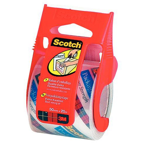 Nastro Da Imballaggio Trasparente 20 m x 50 mm,