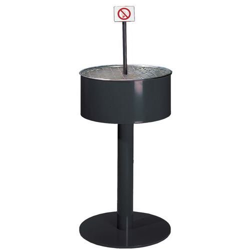 Posacenere Colore:Nero Materiale Metallo,