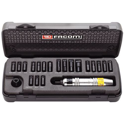 Cassetta Di Cacciaviti A Battere E Punte N.Pezzi:21,