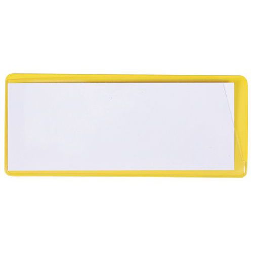 Etichette Magnetiche Fondo Giallo 140X6140X60 mm,