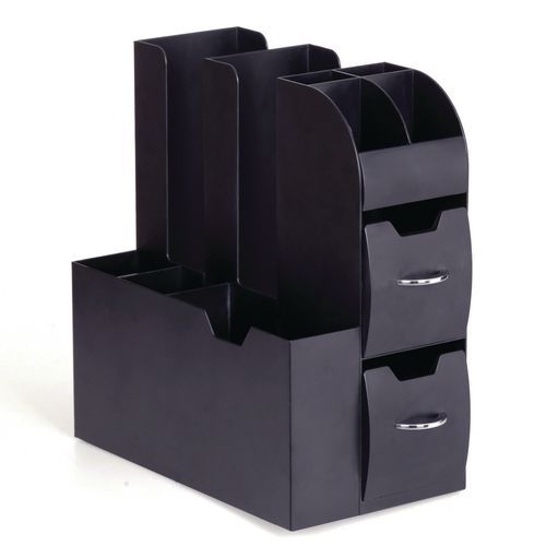 Portaoggetti con 2 cassetti scorrevoli,