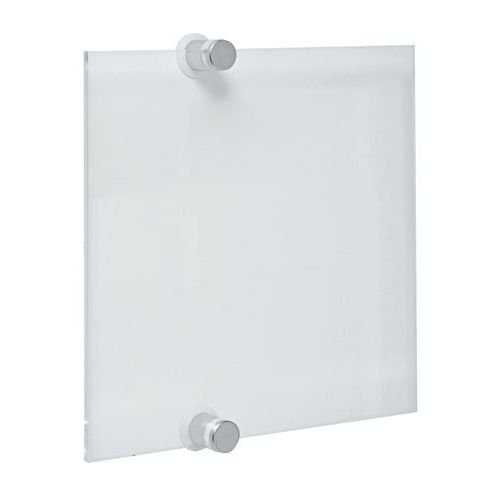 Crystal Sign - targa quadrata per porta 21 x 21cm,