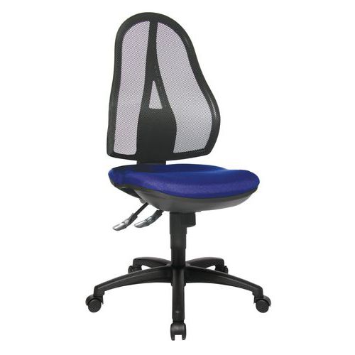 Sedia Da Ufficio Open Point Sy Colore:Blu H Min:43,