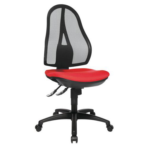 Sedia Da Ufficio Open Point Sy Colore:Rosso H Min:43,