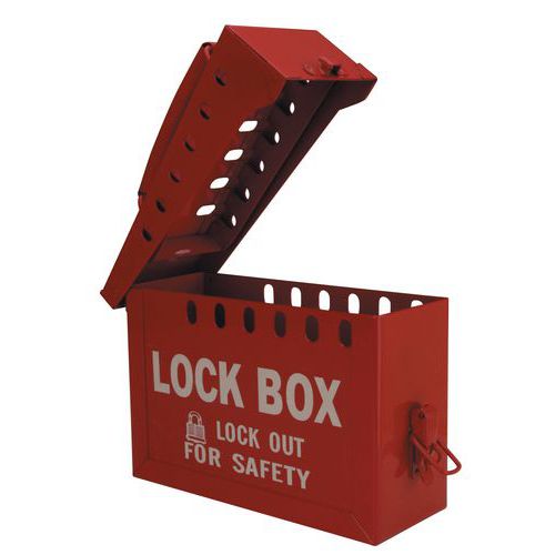 Lock box di gruppo - Rossa,