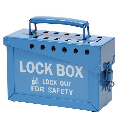 Lock box di gruppo - Blu,