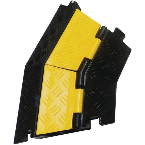 Canalina passacavi COBRA 32-2 - angolo 45° - sinistra,