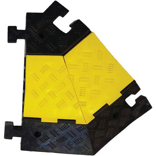 Canalina passacavi COBRA 38-5 - angolo 45° - destra,