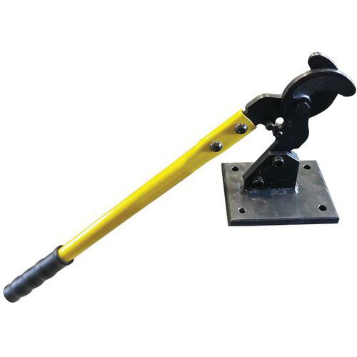 Tagliacavi E2 stazionario - Capacità Cu/Al 250 mm² Ø max 35 mm,