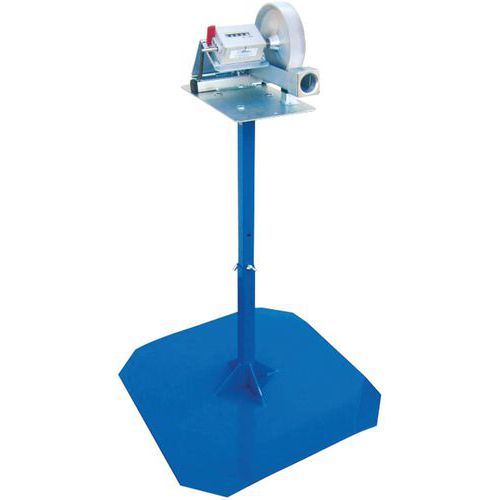 Contatore M35-P su supporto regolabile in 3 altezze - per cavo  Ø max 35 mm,