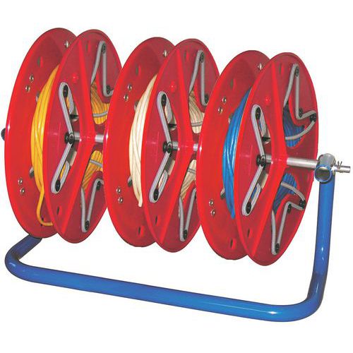 Svolgitore di 3 bobine MINOQUAD - 30 kg,