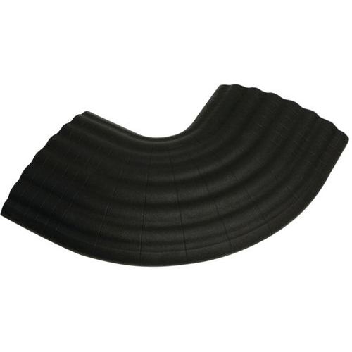 Canalina passacavi angolo  90° Ondéo NERO,