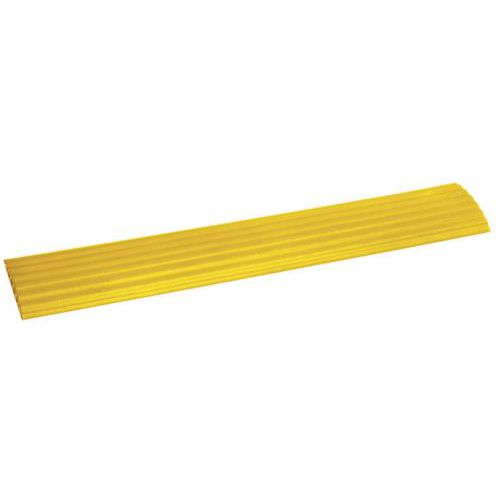 Canalina passacavi 2 canali per pedoni ONDEO- 87 cm - Giallo,