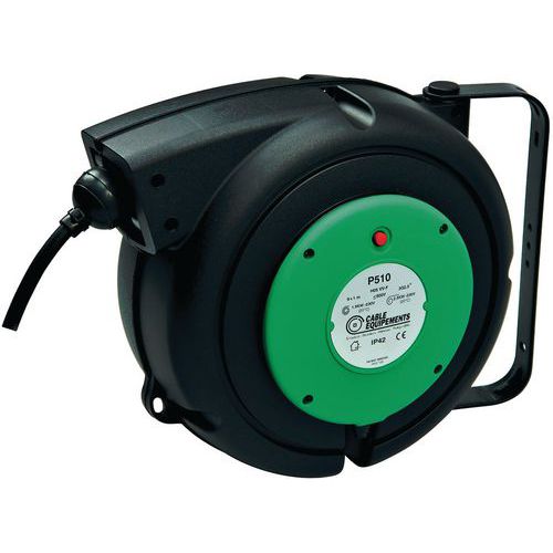 Avvolgitore automatico P510 - IP42 - lunghezza del cavo 9 m,
