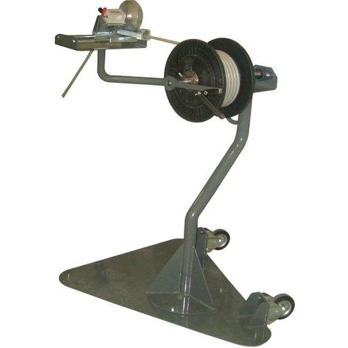 Avvolgitore SPIROCABLE con contatore M35 in metallo senza guida,