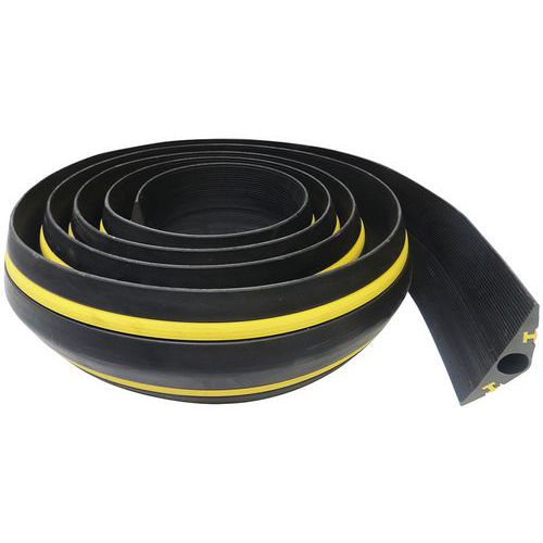 Passacavo per veicoli VOLGA - 5 m - Nero/Giallo - 1 canale Ø 23 mm,