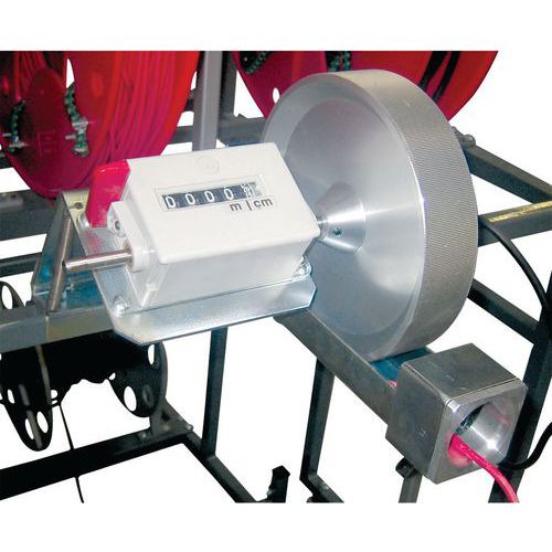 Contatore M35-D con: ruota in sintetico per avvolgitore BOBI,