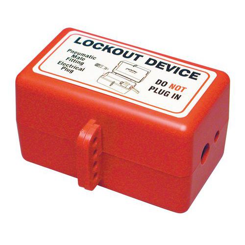 Sistema di sicurezza prese elettriche/connettori pneumatici,