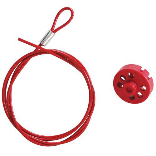 Dispositivo Pro-Lock® con cavo rosso,