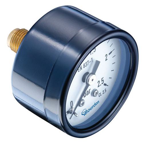 MAT1-F10.B19 - Manometro ø 40 mm, 4 bar,