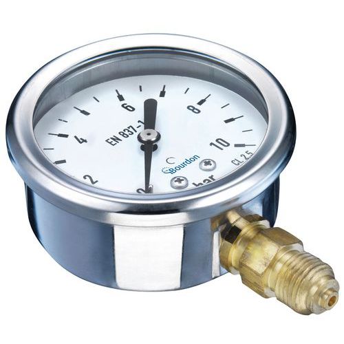 MIT3-D20.B59 - Manometro ø 63 mm, 0 bar,