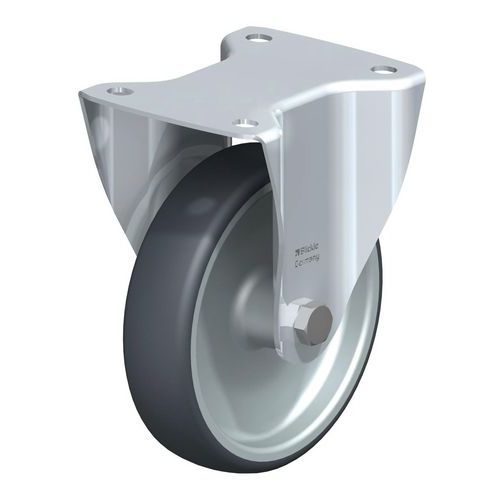 Rotella fissa per carrello Manutan,