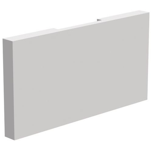 Pannello base chiuso corto 104x54 cm - Bianco,