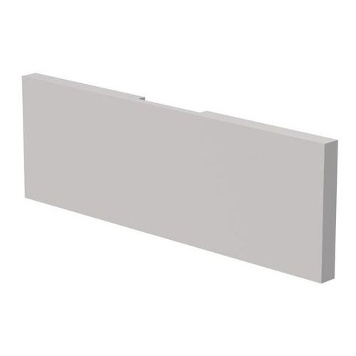 Pannello di fondo chiuso profondo 168x54 cm - bianco,