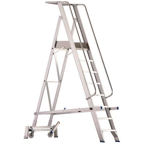 Piattaforma mobile ripiegabile - 8 gradini,