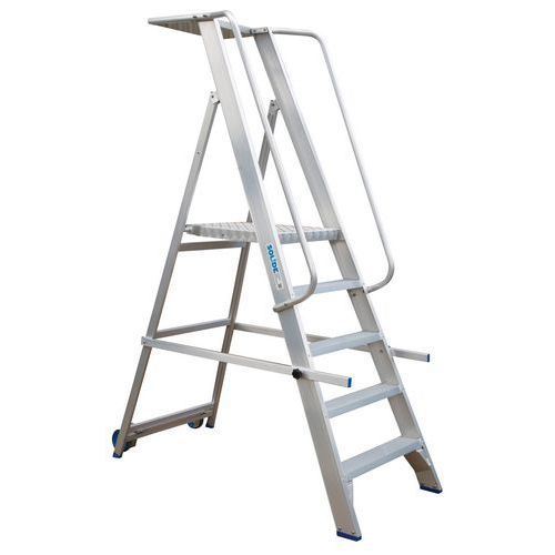 Piattaforma mobile ripiegabile - 5 gradini,