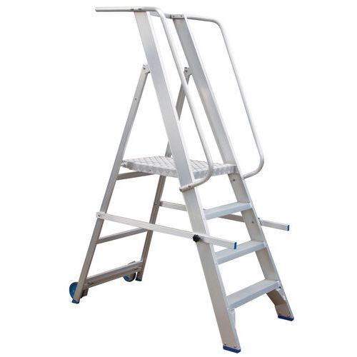 Piattaforma mobile ripiegabile - 4 gradini,