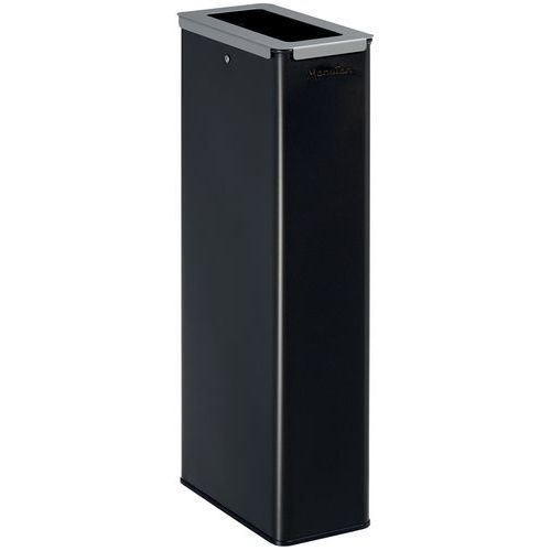 Pattumiera rifiuti non riciclabili 20L grigia/grigia chiara,